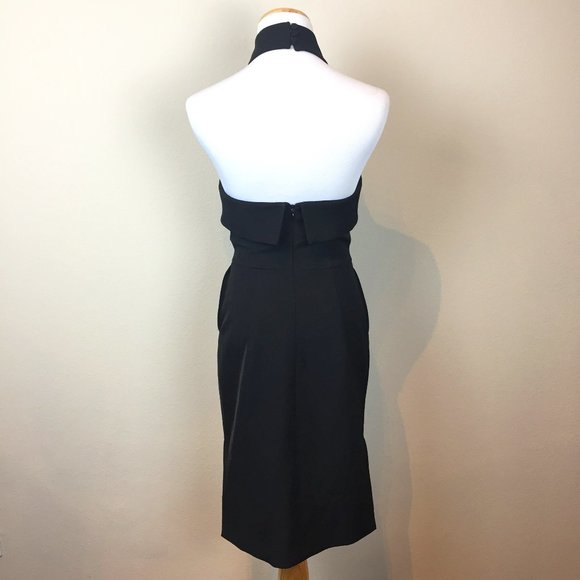Finders Keepers Black Cocktail Pockets Revolve Halter Dress XS Sheath - Picture 7 of 10